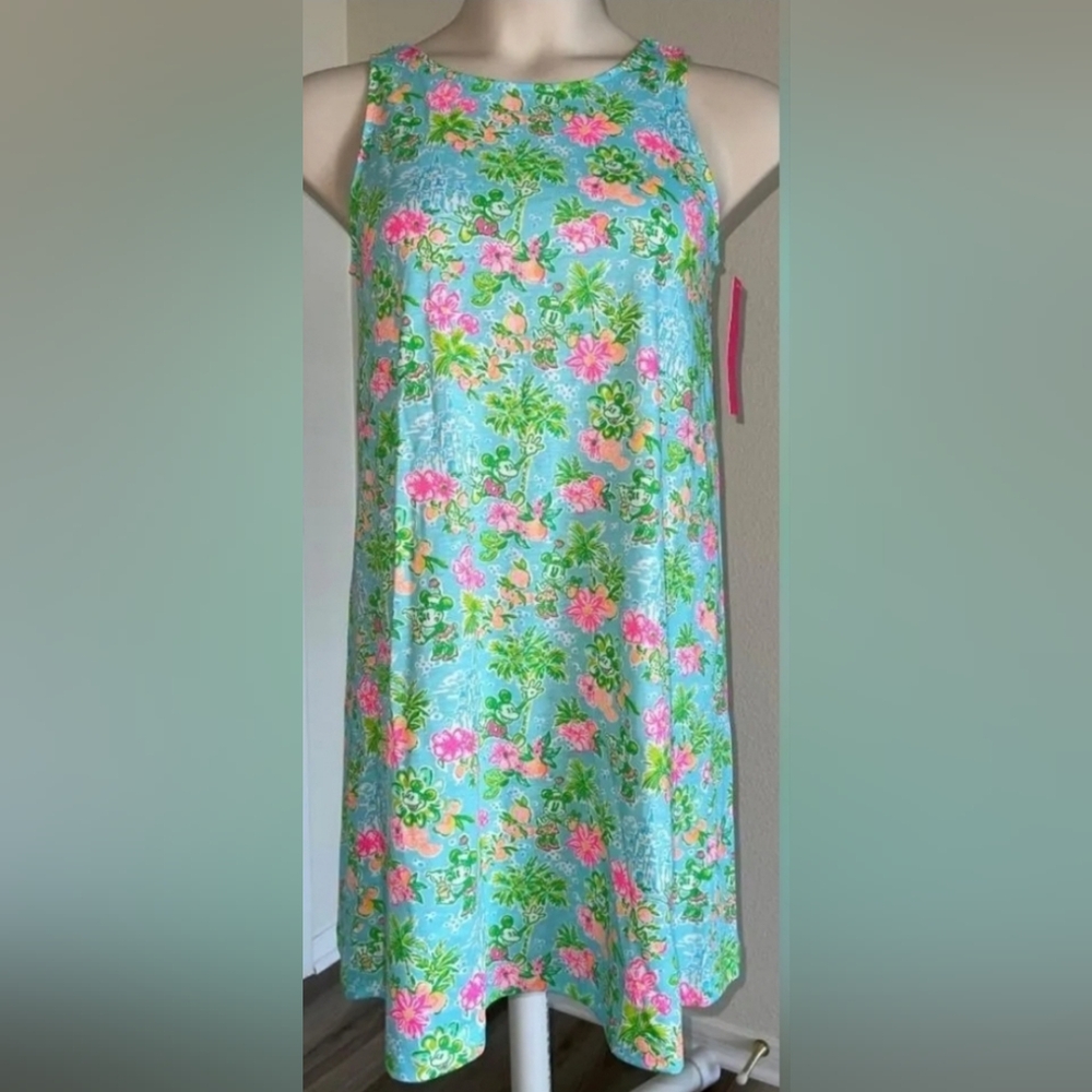 Mickey and Minnie Mouse Kristen Swing Dress for Women by Lilly Pulitzer 💗 - Picture 5 of 10